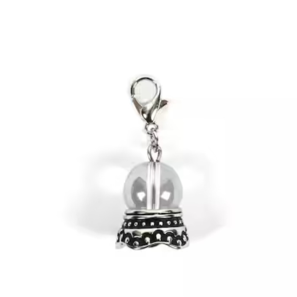 Silver Fortune Ball Charm